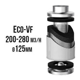 VF ECO activated carbon filter 200-280 m3/h, 125 mm